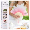 Juyibaao 4 Pack Folding Hand Fans, Japanese Style Handheld Fans