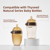 Thyseed Baby Bottle Nipple Infant Silicone Replacement Nipples 0-3 Month