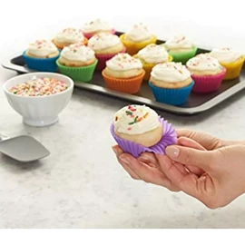 CL Moldes Silicon Capacillos Gelatina Pan Postres Surtidos