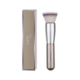 SaDM Shiny Kabuki Foundation Brush – Vegan, Multipurpose Brush for Liquid & Powder Makeup Application