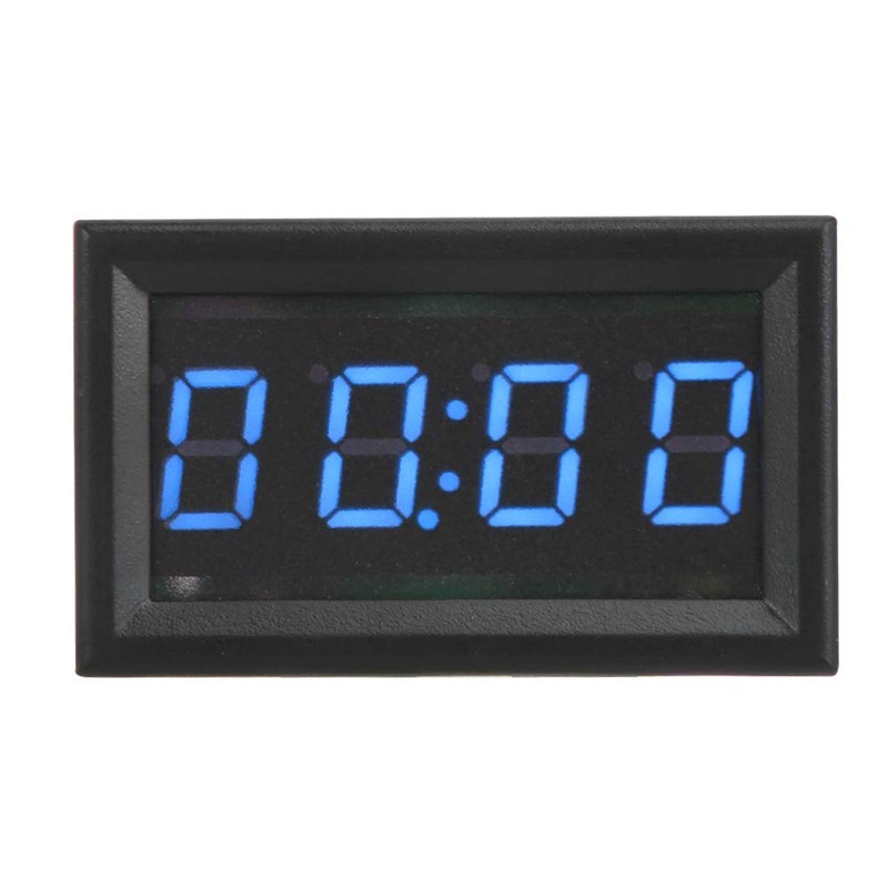 Car Clock, Samfox LED Digital Display Electronic Clock Luminous Car