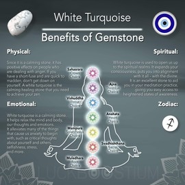 LUCKBOOSTIUM Hand Protection Amulet Evil Eye Car Rearview Mirror Hanging Ornament Charms Accessories Car Charm Good Luck - (2"x11" White Turquoise)