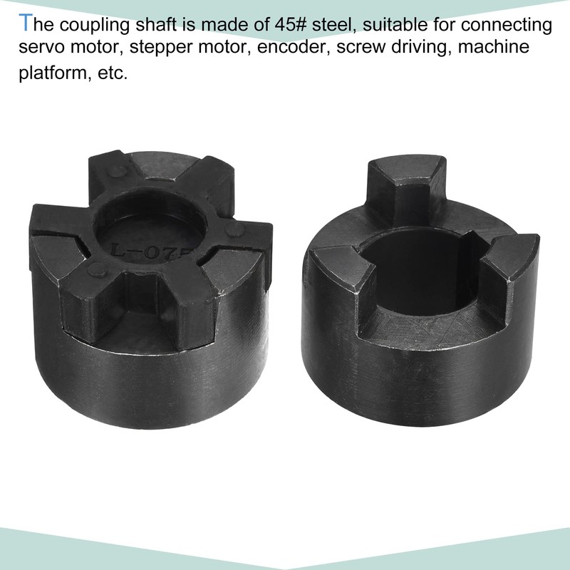 sourcing map Flexible Clutch Shaft 16mm to 24mm 51mm x