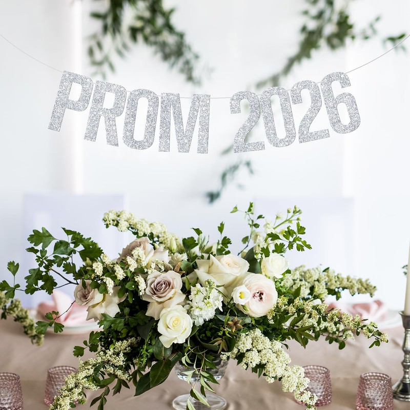 Prom 2026 Banner, Prom Night Decor, 2026 Graduation Decorations, Class