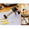 Stainless Steel Churro-Maker-Machine Kit-with 25 Pieces, Easy To Clean with