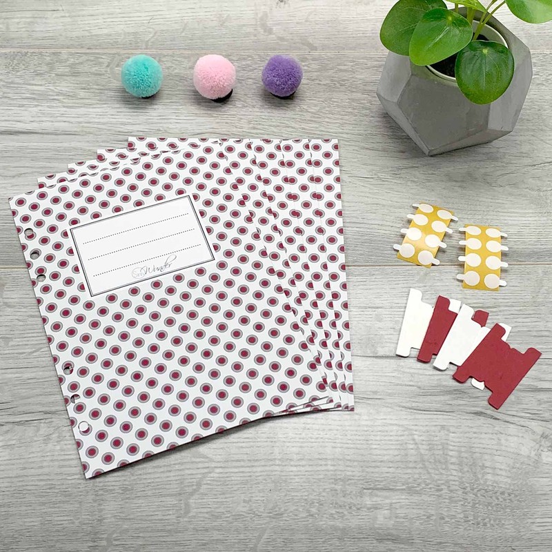 SinnWunder® BasicSinn Index Tabs / Dividers for Diary and Ring