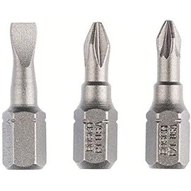 Bosch 2607001765 25 mm LS PH1 PZ1 Bit Set (3-Piece)