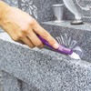 Azuma PY674 Groove Cleaning Brush for Tombstones "V-Shaped Cut Brush"