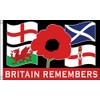 Britain Remembers Flag 5ft x 3ft,Large