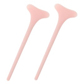 minkissy 2pcs Reusable Eyeliner Stencil Mascara Shield Eyeliner Guide Eye Makeup Tool Beginners Wing Eyeliner Stencil for Eyeliner Eyeshadow and Mascara