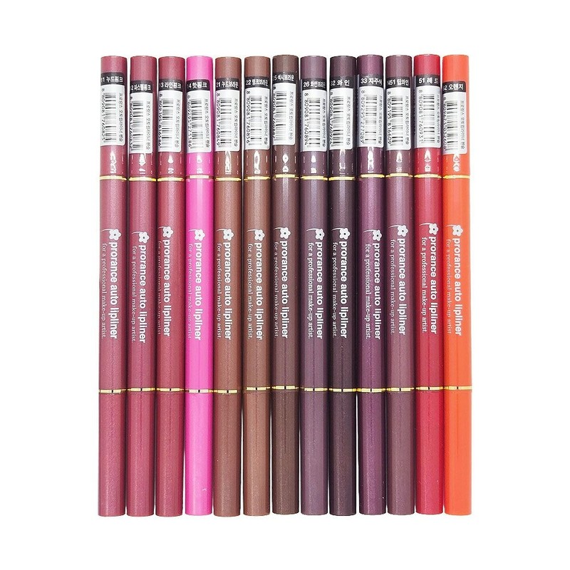 Prorance 1+1+1+1+1 Prorance Auto Lip Liner Pencil (5 pcs) No.