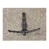 Ablerhome Decoration Diving Man Coat Hook Cast Iron Metal Figure