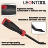 LEONTOOL Staple Removal Tool, Handheld Staple Remover, V-Shaped Staple Puller,