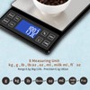 SEMIER Digital Kitchen Scale with 0.1g/0.001oz High Precision, 5kg/11lb Food