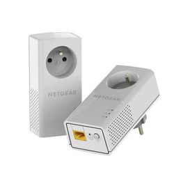 Netgear PLP1000 PowerLINE Set of 2 Adapters up to 1000 Mbps (French Plug, Only for France)