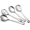 Unbranded Serving Spoon and Slotted Serving Spoon Set , 5