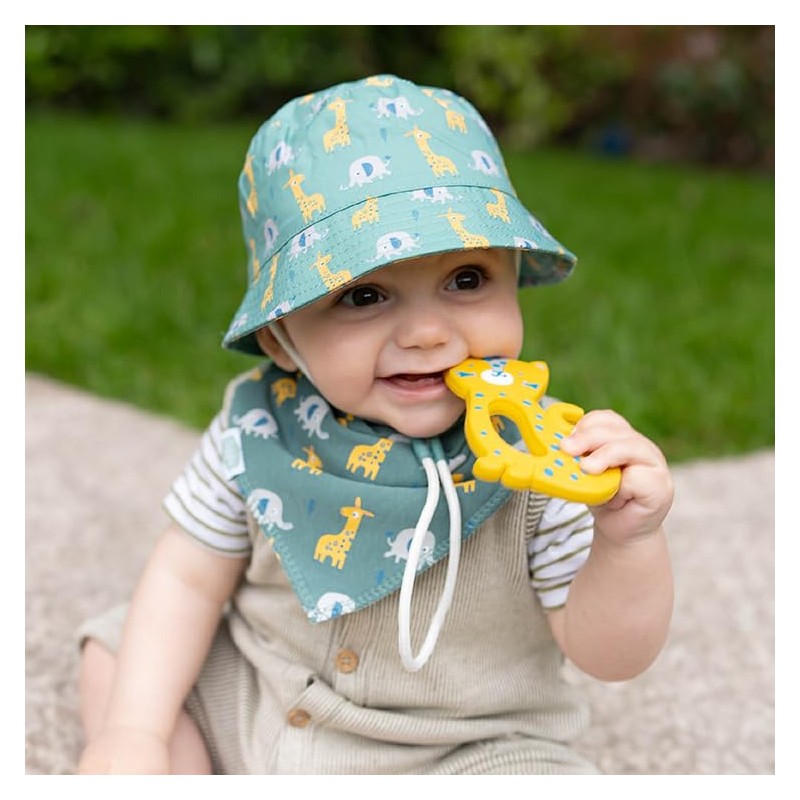Ziggle Baby Sun Hat, Toddler Sun Hat, Summer Bucket Hat