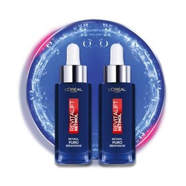 LOréal Paris Kit 2Pack Sérum de Noche Revitalift Retinol Puro, 30ml                                                                                   