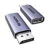 UGREEN Adaptador DisplayPort a HDMI 4K60Hz Compacto, Unidireccional, 2 Pack