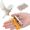 Stainless Steel Ultrasonic Pigeon Whistle with Lanyard for Dog Bird