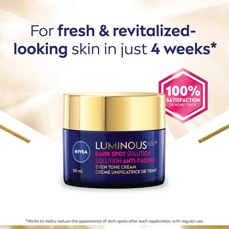 NIVEA LUMINOUS630 Dark Spot Solution Even Tone Cream | Face
