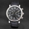 Forsining Automatic Mechanical Men's Watch Multi Function Male Wristwatch (Silver)