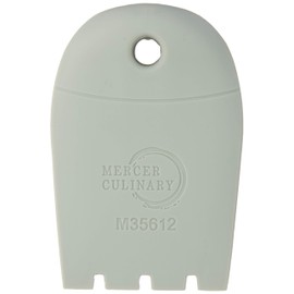Mercer Culinary Silicone Square Notch Plating Wedge, 4mm, 3 gaps