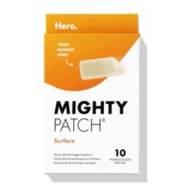 Parche para Acné Mighty Patch Surface XL 10 Piezas Hero Cosmetics Hidrocoloide