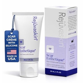 Rejuvaskin Scar Esthetique Cicatrices Crème con silicona, 1 oz