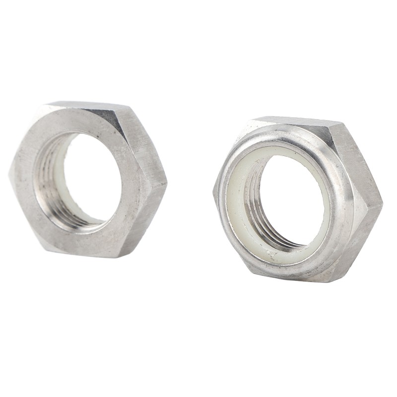 2PCS Outboard Self Locking Nut Motor Pinion Nut 90185 22043