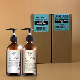 Anna Holtz whitening skin sebum lotion 2-piece set whitening functional oil removal problematic skin cosmetics / 안나홀츠 미백 스킨 피지 로션 2종 세트 화이트닝 기능성 기름기 제거 문제성피부 화장품