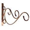 Purpledip Iron Wall Hook: Gold Finish Bracket Angle for Hanging