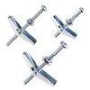 30pcs Heavy Duty Drywall Anchors and Screws Kit,1/8 10pcs 3/16