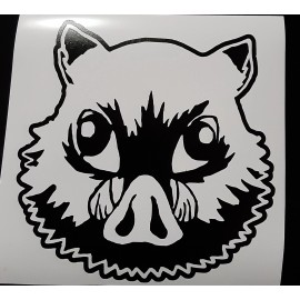 Demon Slayer Inosuke Sticker Vinyl Decal Great for Windows/Laptop Waterproof!