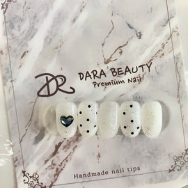 Dara Beauty February Art of the MonthGlitter Dot Nail❣ / 다라뷰티 2월 이달의아트글리터 도트네일❣