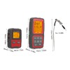 500ft Wireless Meat Temperature Meter High Accuracy LCD Backlit Temperature