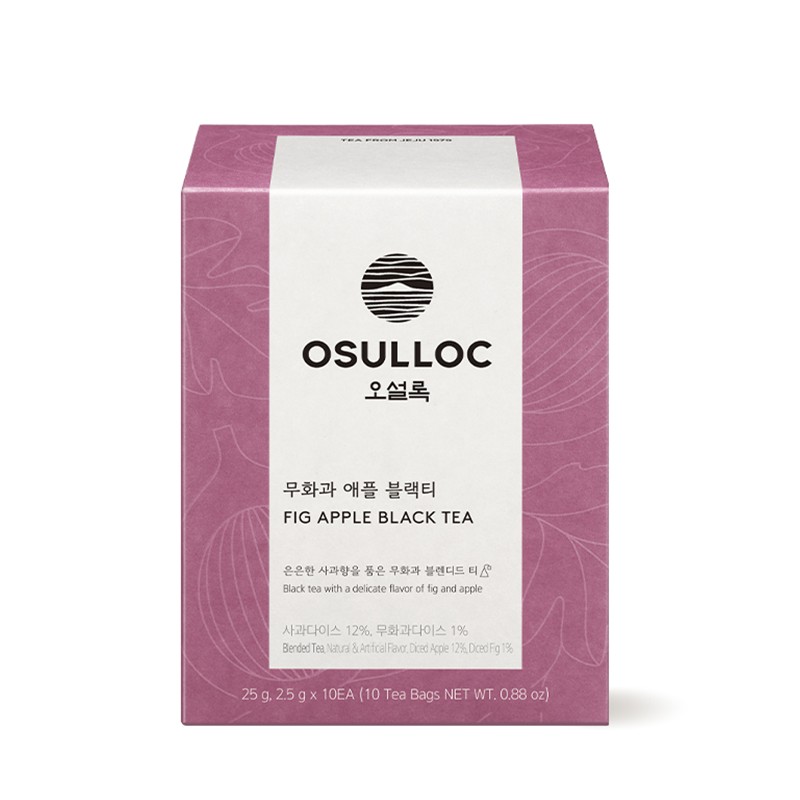 Osulloc [오설록]무화과 애플 블랙티 10입 (원산지:상세설명참조) [Osulloc] Fig Apple Black