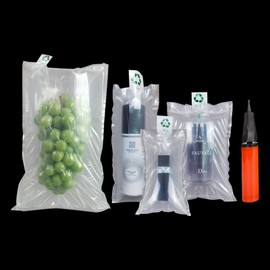 Conilly Packaging Air Bags,(10 x 12 Inches), Air Bubble Bag Air Cushions Buffer Bags Void Fill Cushioning for Shipping and Packaging, Free Pump,50 Pieces