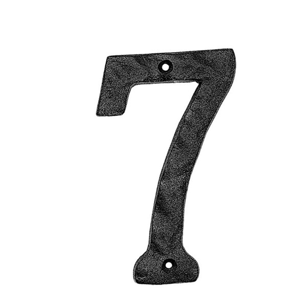 House Address Numbers Black Metal 5.5 Inch Home Number US