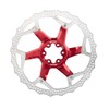 Reverse Disc brake rotor Brake Disc 6-loch red Diameter 203