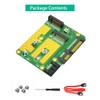 New Version Dual M.2(NGFF) SSD to Dual SATA3 Adapter