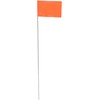 Hanson Stake Flags-15 Staff, Orange Fluorescent 10Pcs.