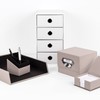 Rössler S.O.H.O.Stackable Filig Tray for A4 - Powder, Black