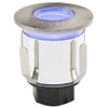 Knightsbridge IP65 LED Blue Mini Ground Light with 3 Interchangeable