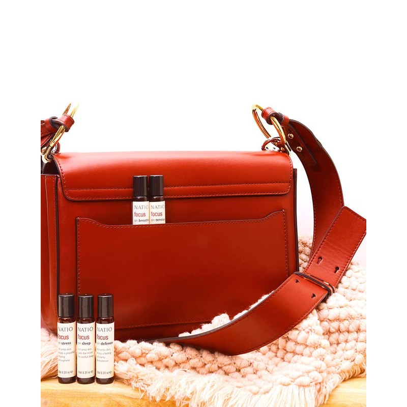 Natio Focus On Breathing Pure Essential Oil Blend Roll-On 10