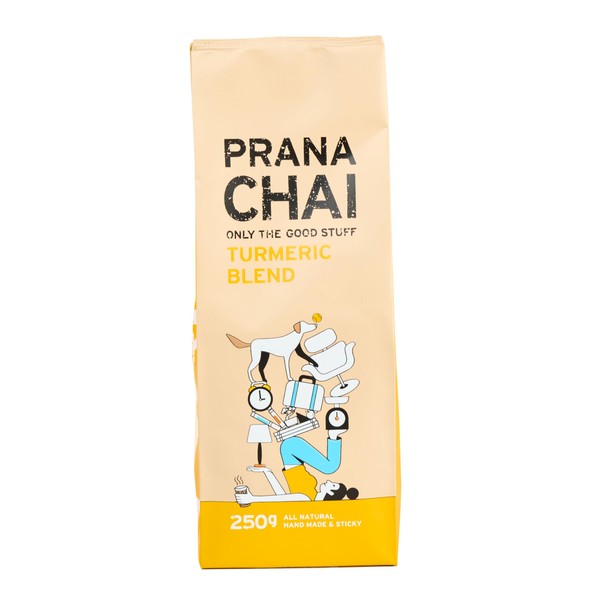 Prana Chai TURMERIC Blend 250 g - All-Natural, no sugars,