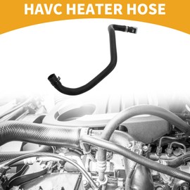 Partuto HVAC Heater Hose No.BV6118K579FD Engine Radiator Coolant Water Hose Pipe for Ford Focus III 2010-2023 Rubber Black Good Sealing