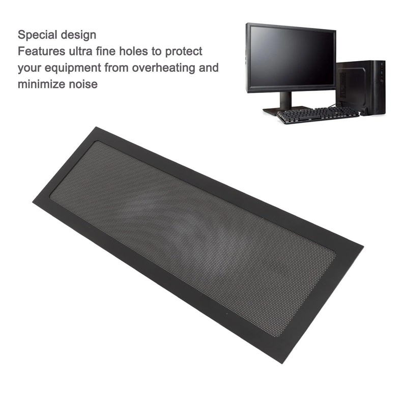 2pcs Magnetic Dust Filter PC, Computer Fan Filter Grills PVC,
