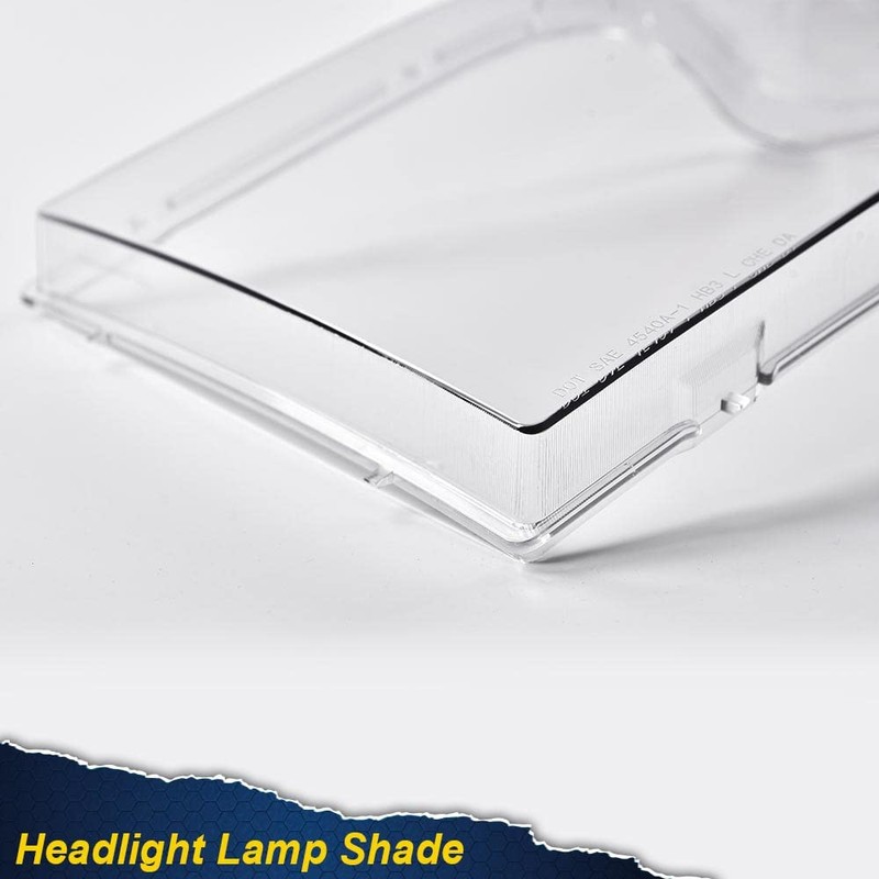 PIT66 Headlight Lens Cover, Compatible with 2007-2013 GMC Sierra 1500