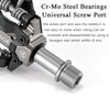 GEWAGE Click Pedals MTB Pedals - CNC Machined Aluminium, Double-Sided